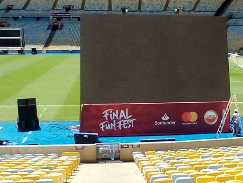 Final Fun Fest do Maracanã tem 35 mil ingressos vendidos e 10 telões são montados.
