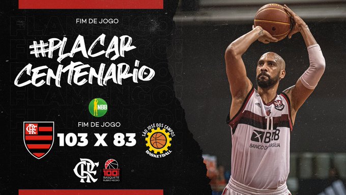 Flamengo vence no Tijuca lotado e segue líder do NBB.