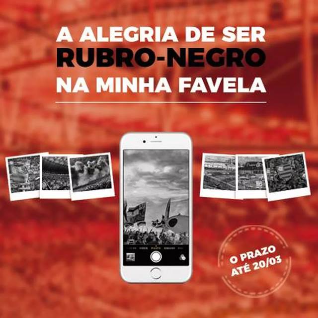 Flamengo lança concurso de fotografias que vai dar 20 ingressos.