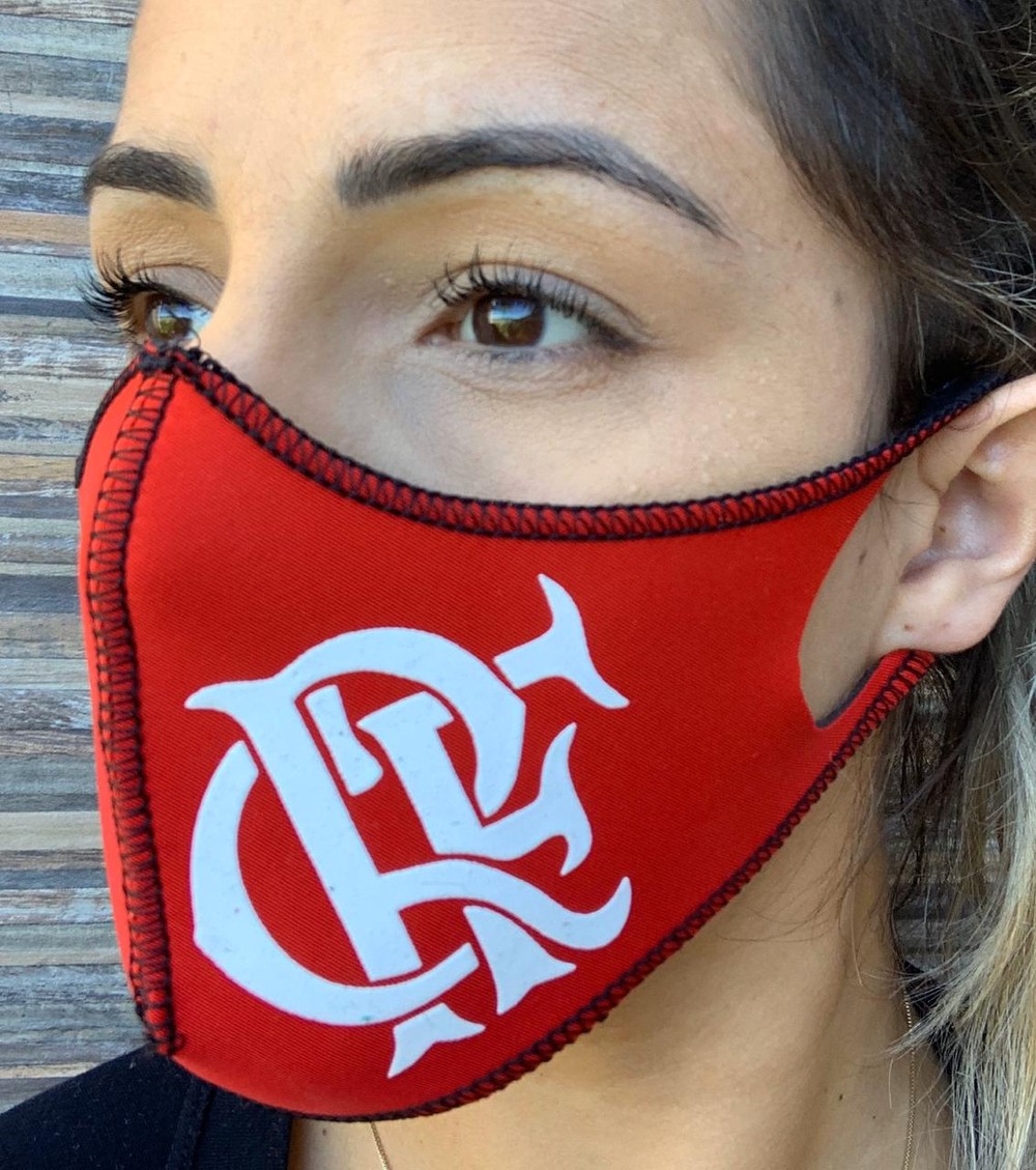 Flamengo vira notícia em todo mundo com liberação do uso da marca para máscaras.