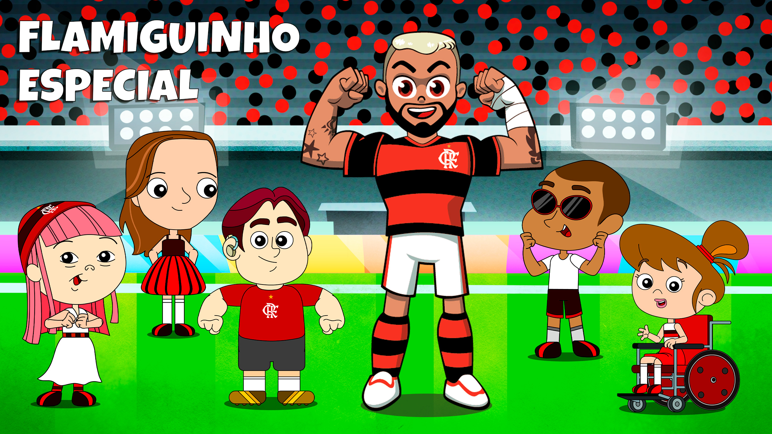 Flamiguinhos lança clipe com Gabigol
