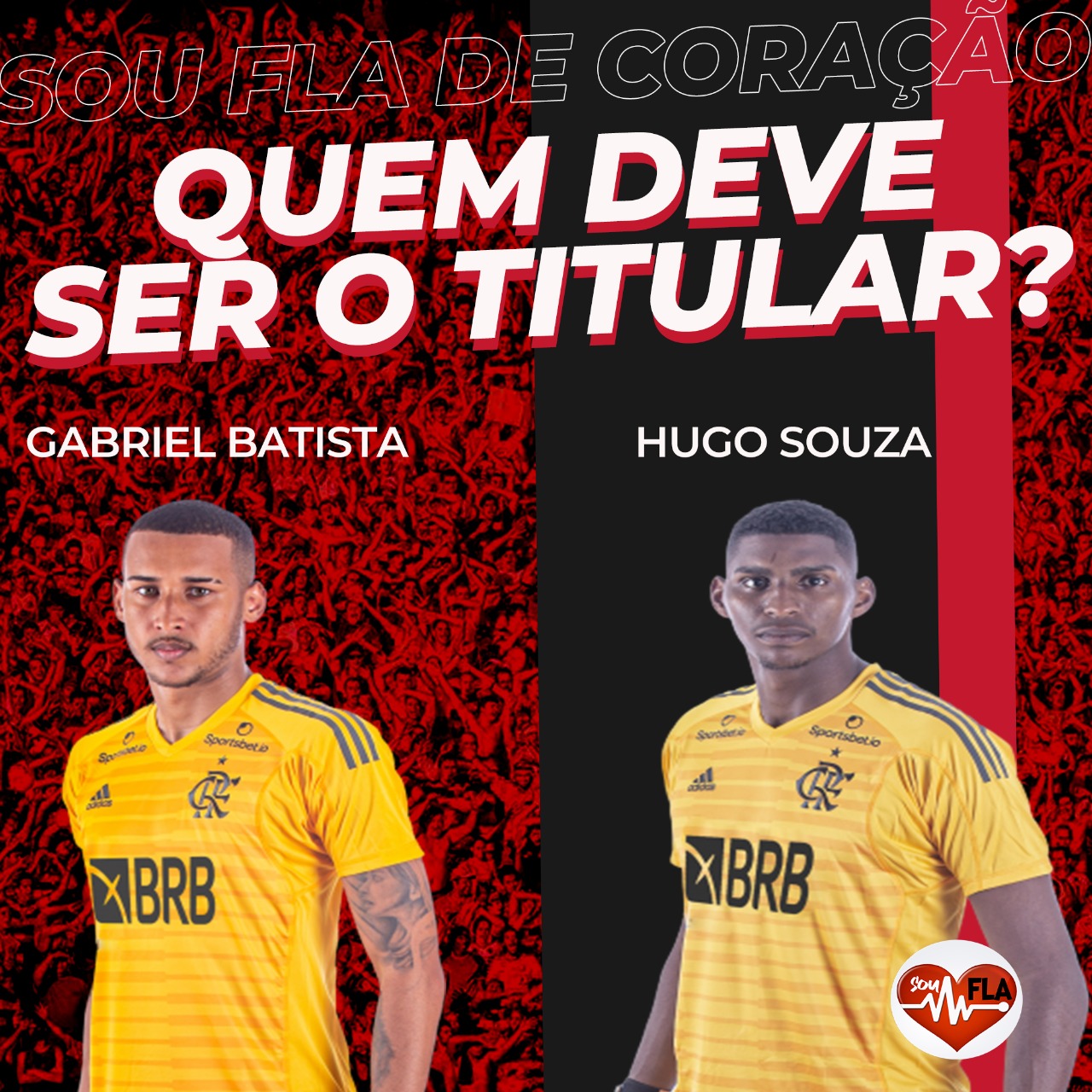 Neneca ou Gabriel Batista – Quem deve ser o goleiro titular nesta quarta ?