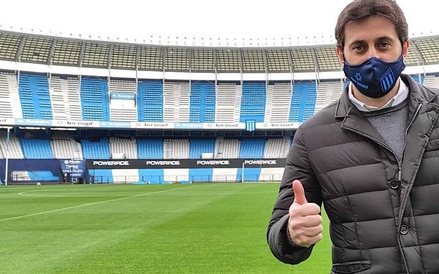 Dirigente do Racing não se intimida com o Flamengo – “Temos nossas armas”