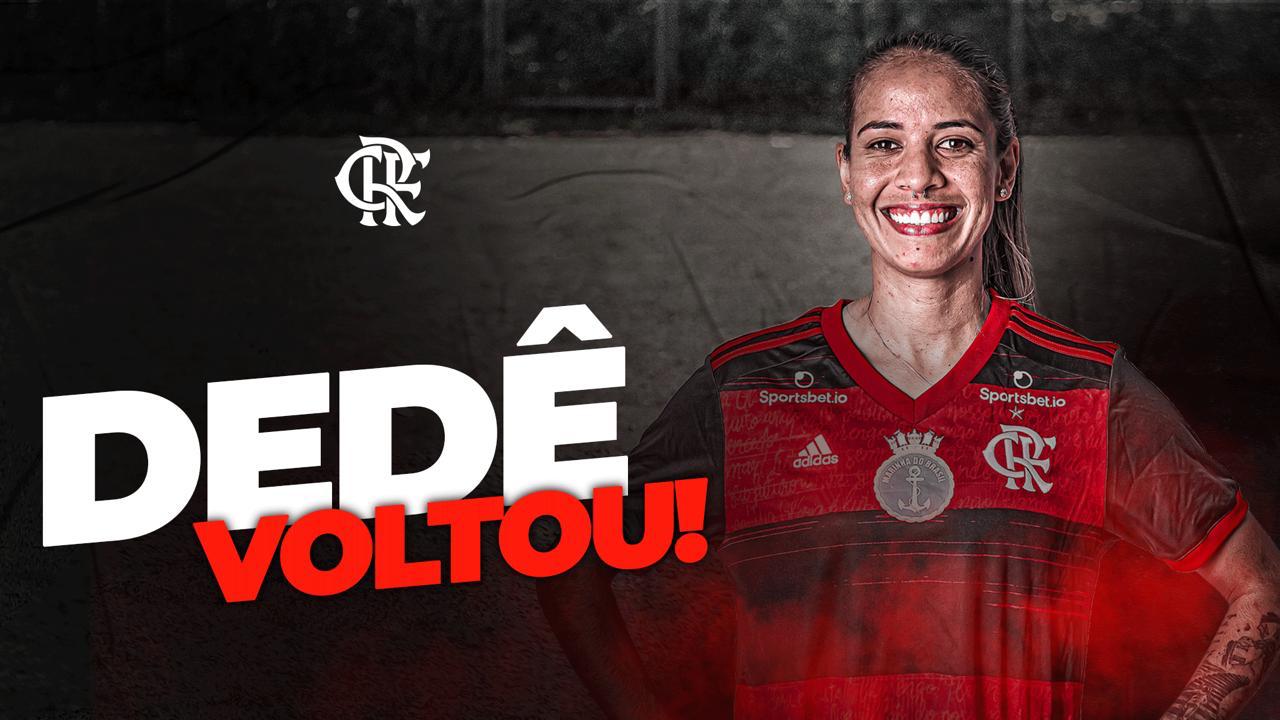 Flamengo contrata Dedê para o futebol feminino