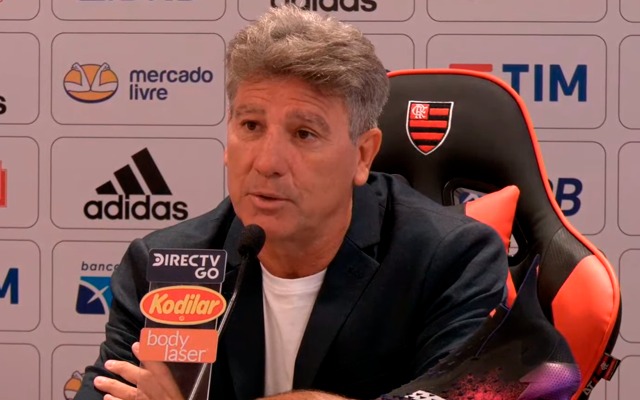 Renato Gaúcho perde a paciência na coletiva de imprensa após a vitória
