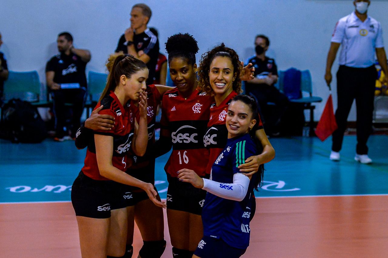 Flamengo vence o Fluminense pela Superliga de Volei