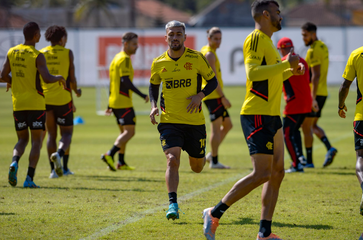 Flamengo finaliza preparação para duelo contra o Ceará; Veja a provável escalação