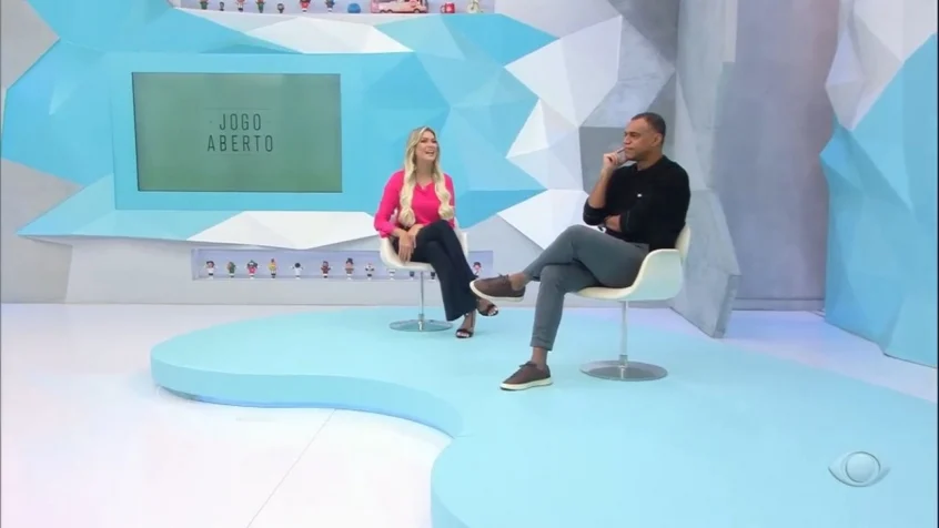 Renata Fan e Denílson projetam a final entre Flamengo e Corinthians