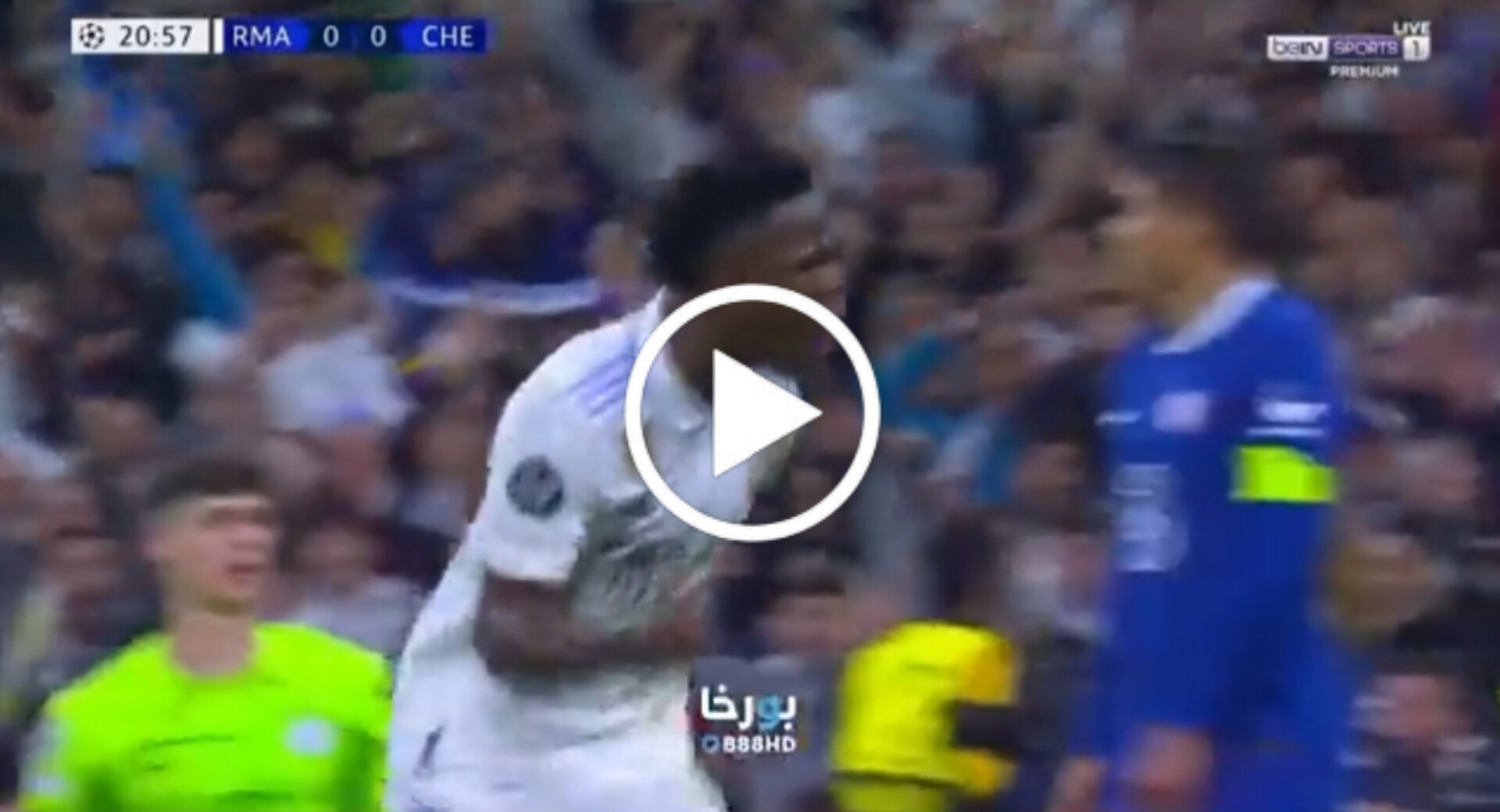 Vinícius Jr. faz linda jogada e Benzema abre para o Real Madrid