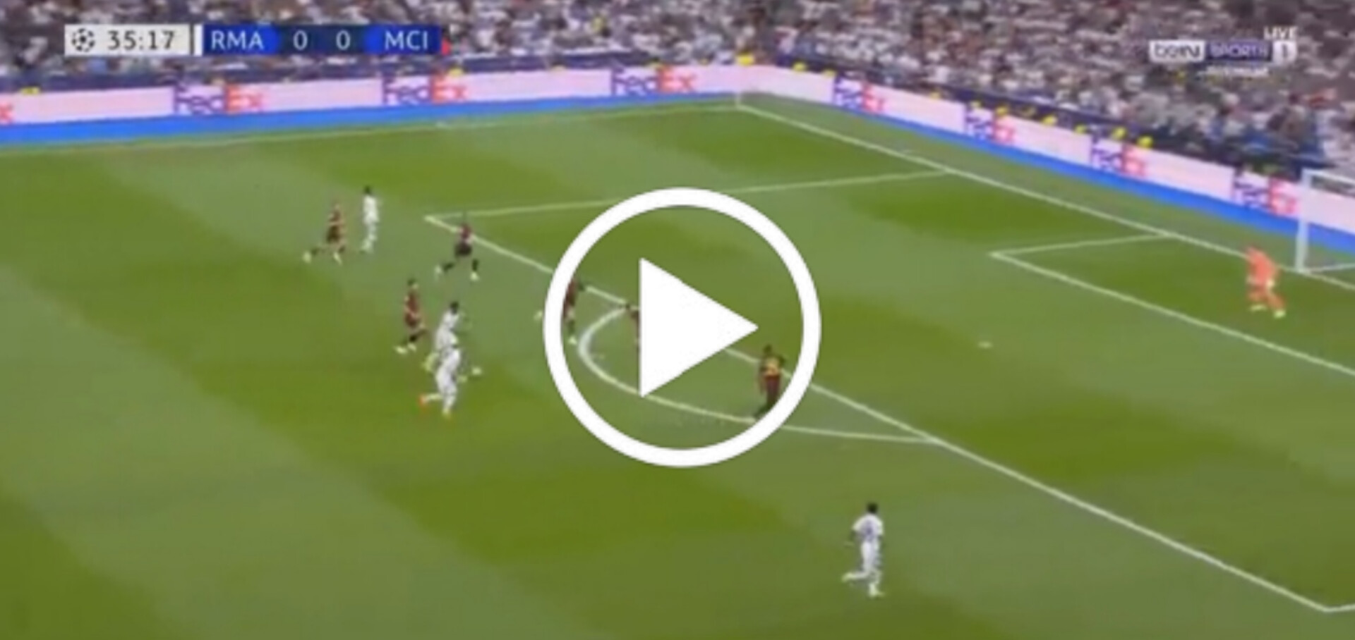 Vinícius Jr. faz golaço pelo Real Madrid na Champions