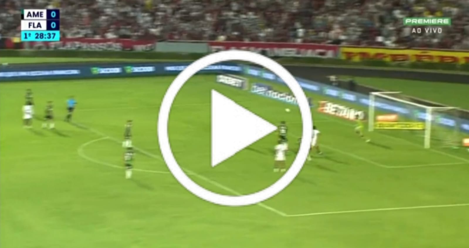 [VÍDEO] Everton Cebolinha faz belo gol e abre o placar para o Flamengo