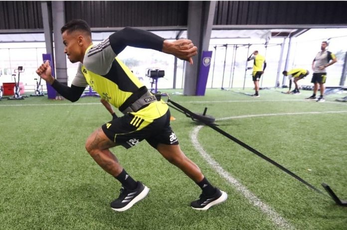 Allan fica impressionado com a torcida do Flamengo nos EUA