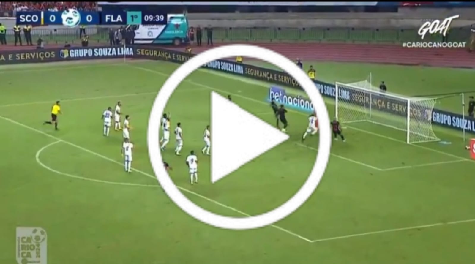 [VÍDEO] Bruno Henrique abre o placar para o Flamengo