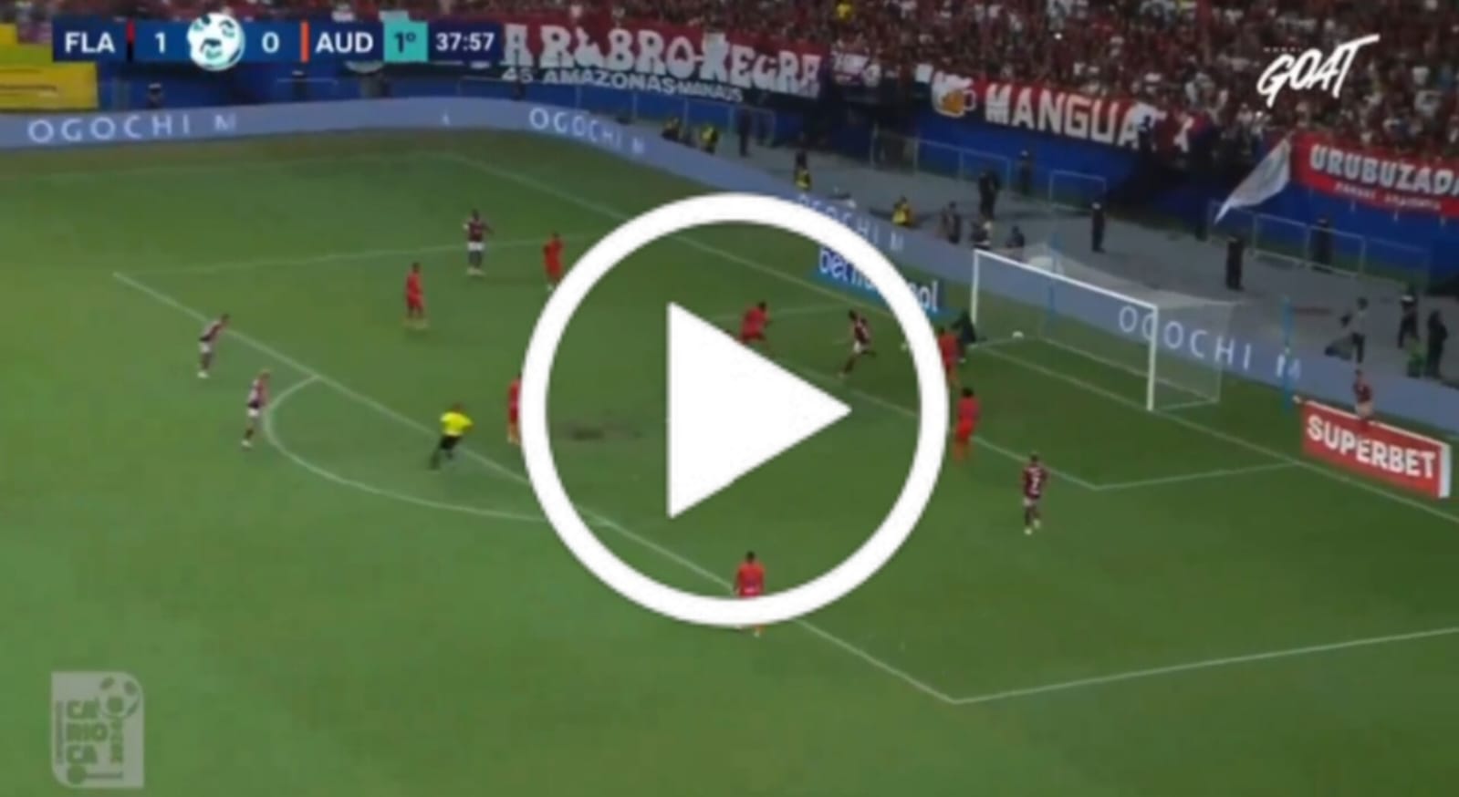 [VÍDEO] Pedro faz golaço de calcanhar e Flamengo abre 2 a 0