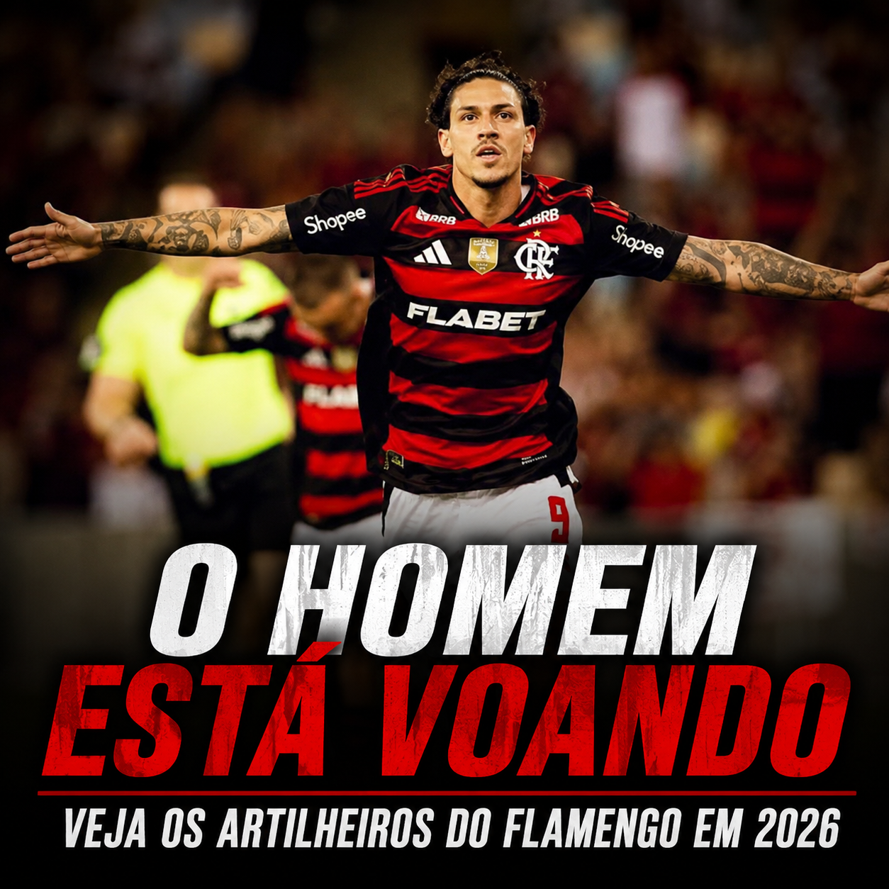 Veja a artilharia do Flamengo em 2026