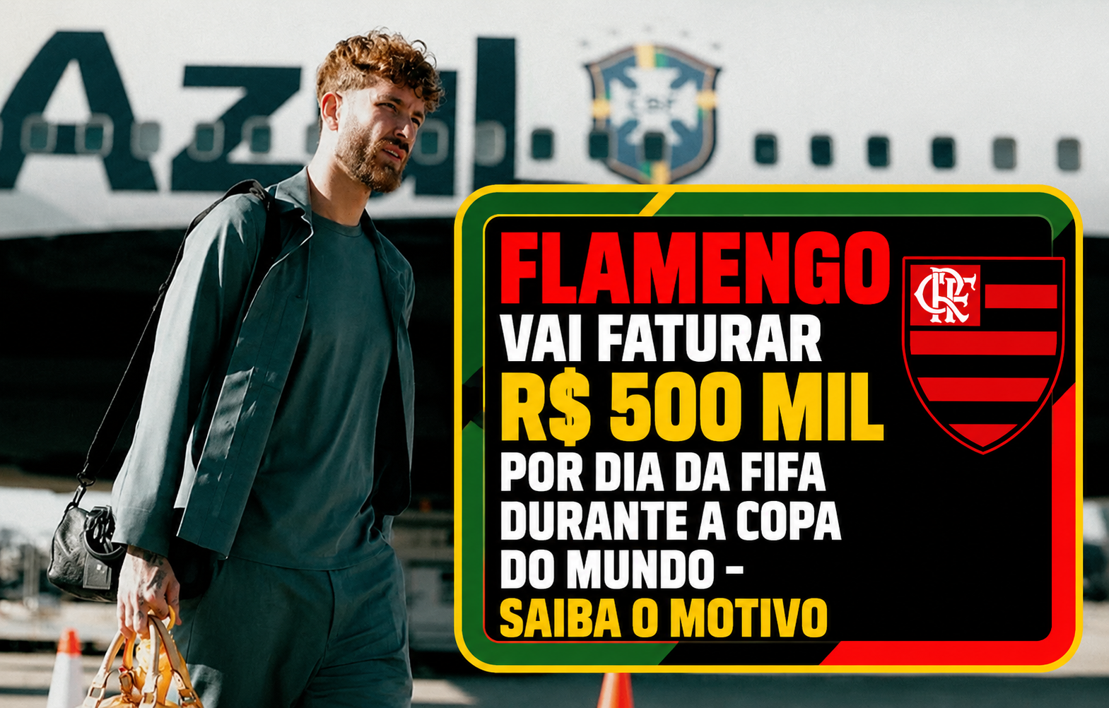 Flamengo vai faturar milhões durante a Copa do Mundo